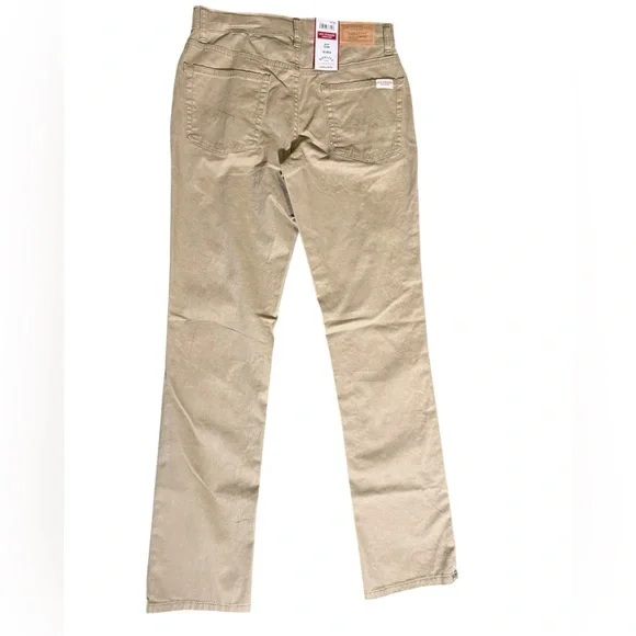 💜 NWT Levi Strauss Boys Slim Fit Chino Pants Size 16 Reg Kahki - Picture 2 of 8